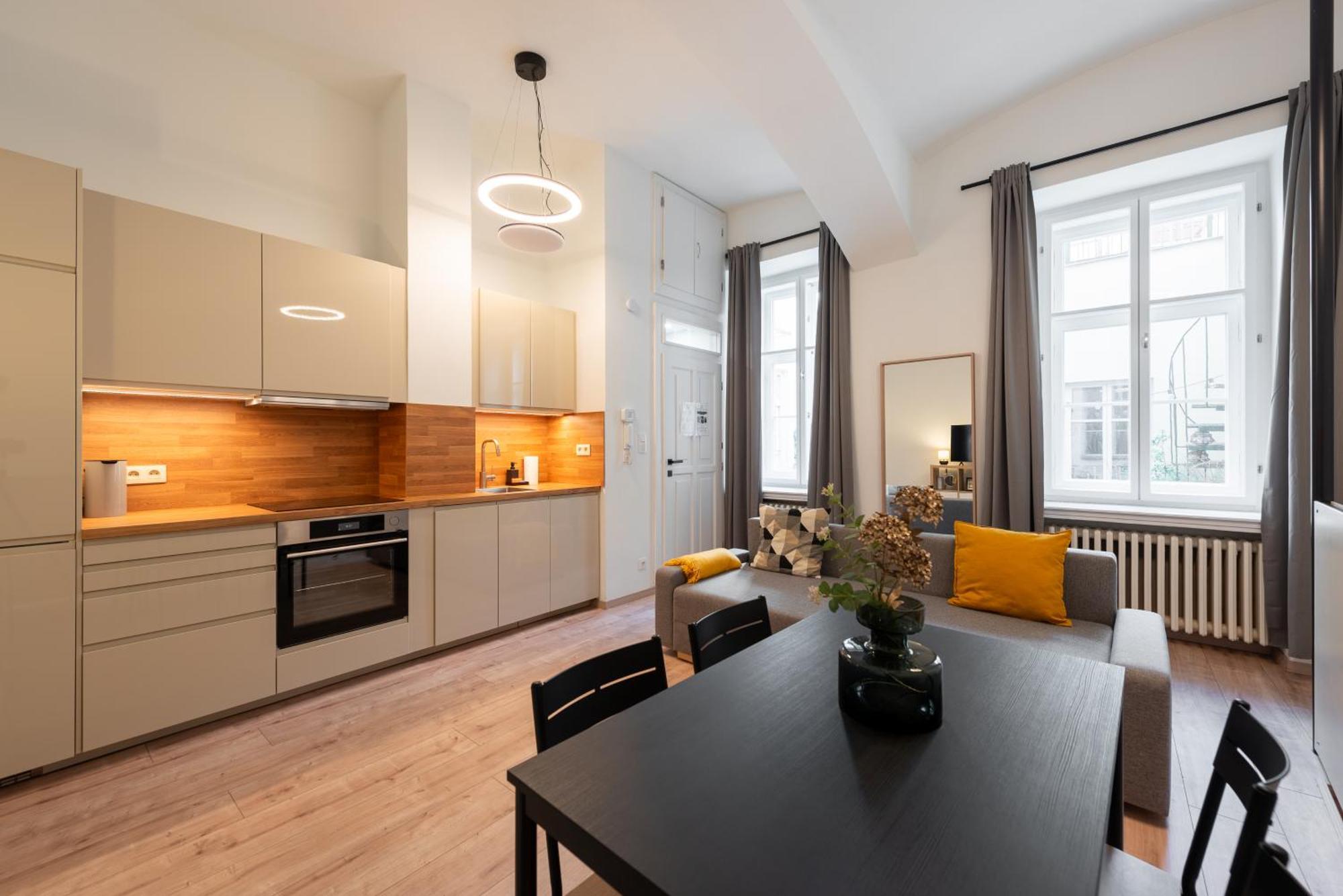 Eclectic And Design Duplex In Prague Leilighet Eksteriør bilde