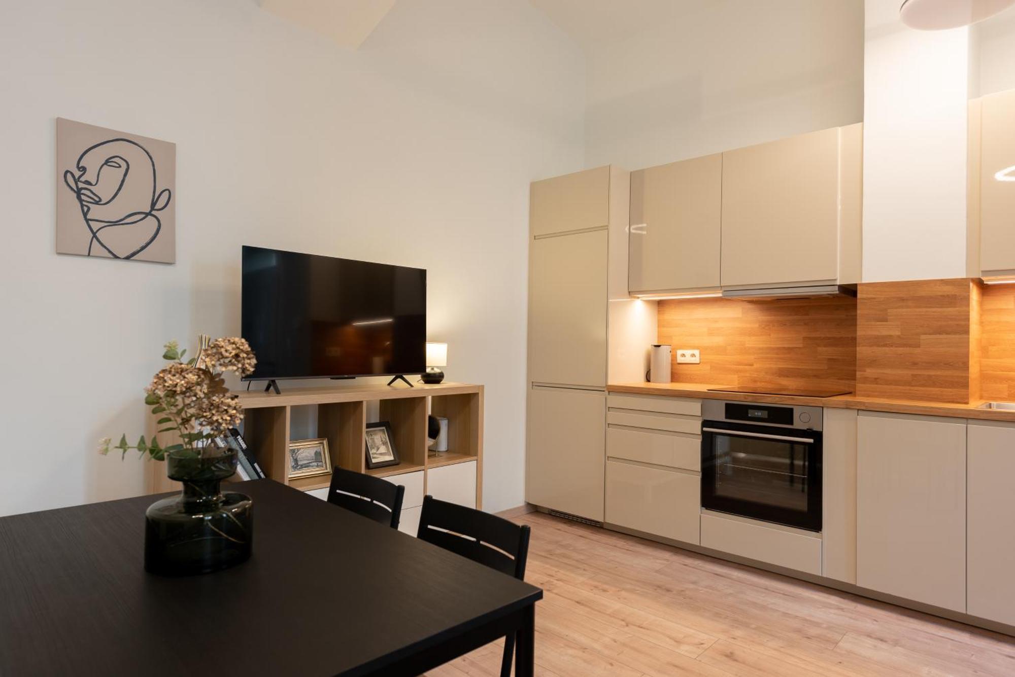 Eclectic And Design Duplex In Prague Leilighet Eksteriør bilde